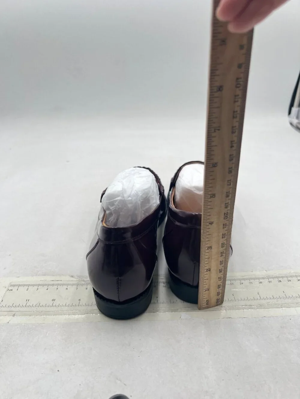 FOWT Maroon Men Stylish Round Toe Slip On Comfortable Loafer Comfy Low Heel Shoe